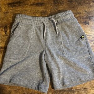 Gray Casual Drawstring Shorts Boys
